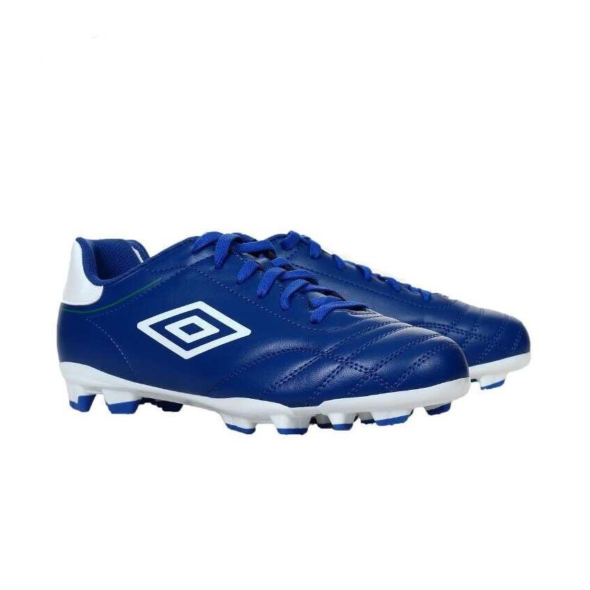 Umbro ClassICo VIII IC -  Junior Football Shoes in TW Royal / White / Fern Green