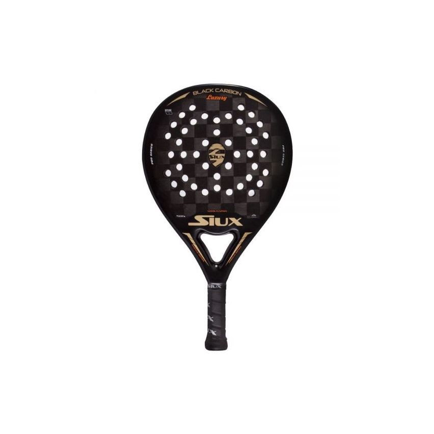 Siux Black Carbon Luxury 12K - Padel Racket