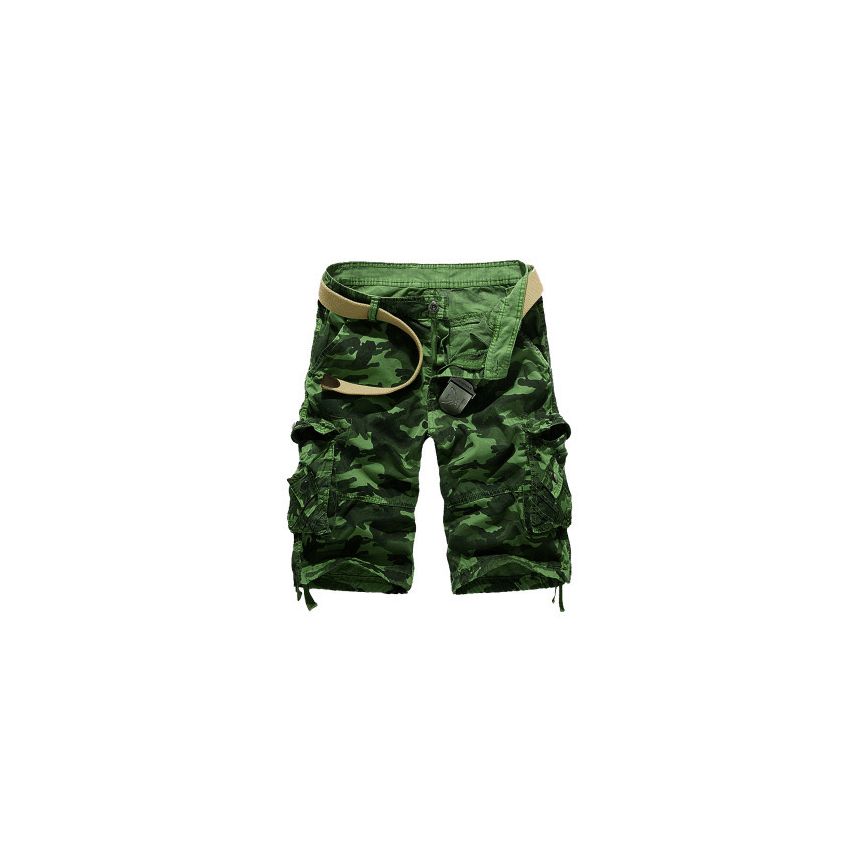 Multi Color Fashionable Camo Men Shorts 