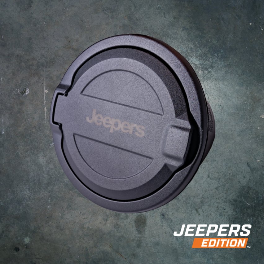 Jeepers Gas Cap for Jeep Wrangler JL with JEEPERS Logo