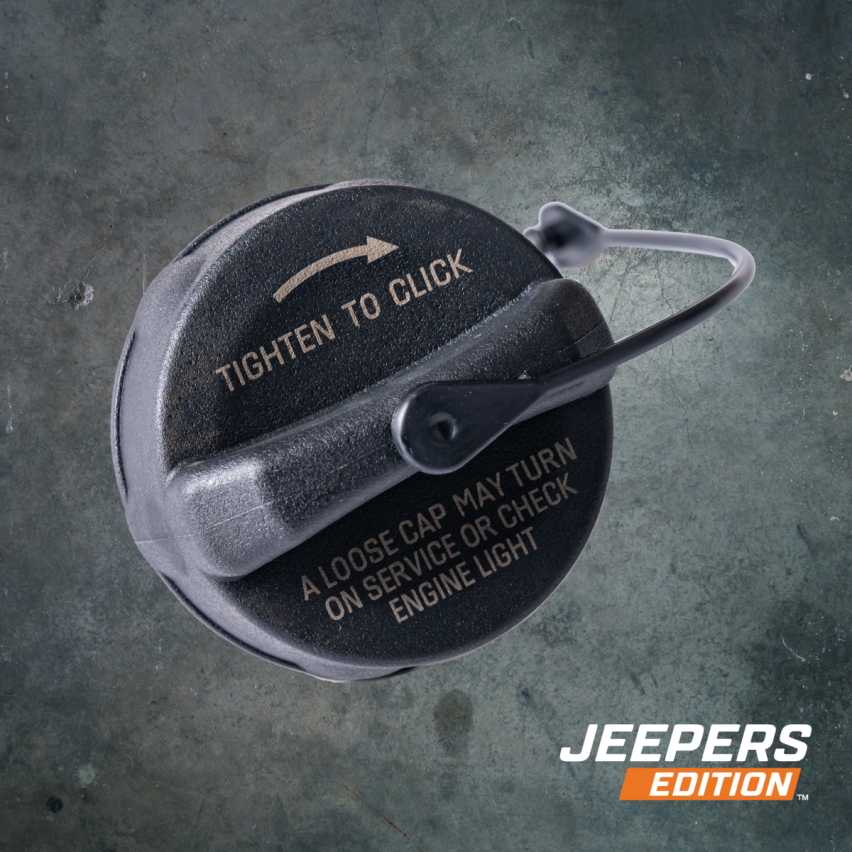 Jeepers Lockless Inner Gas Cap for Jeep Wrangler JL