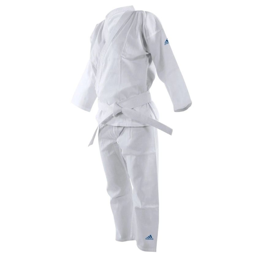 Adidas Adi Start Karate Uniform w/ Belt - Brilliant White