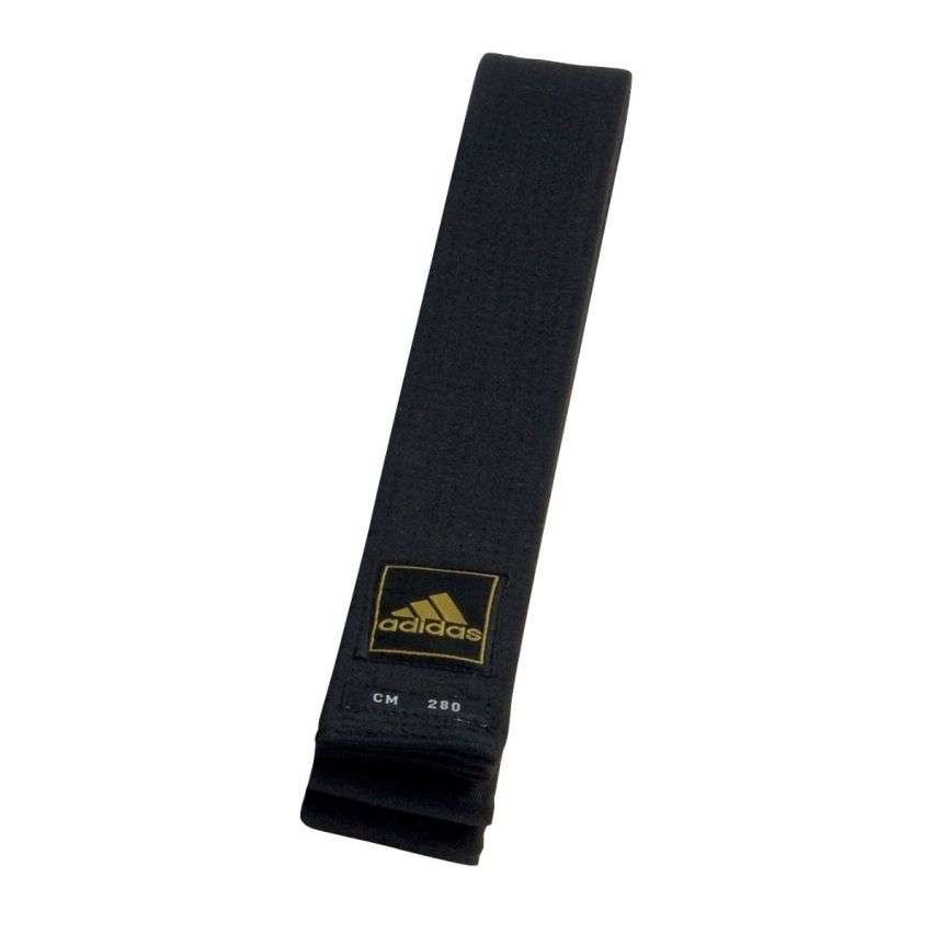 Adidas Taekwondo Master Deluxe Black Belt 5cm - Black