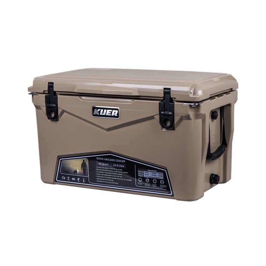 Kuer Cooler - 45QT 42.6 liters, Tan Color