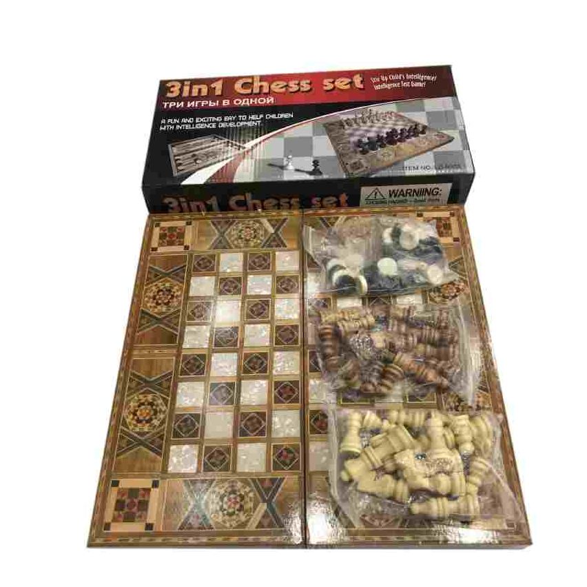 Generic 3In 1 Chess Set LD-9035