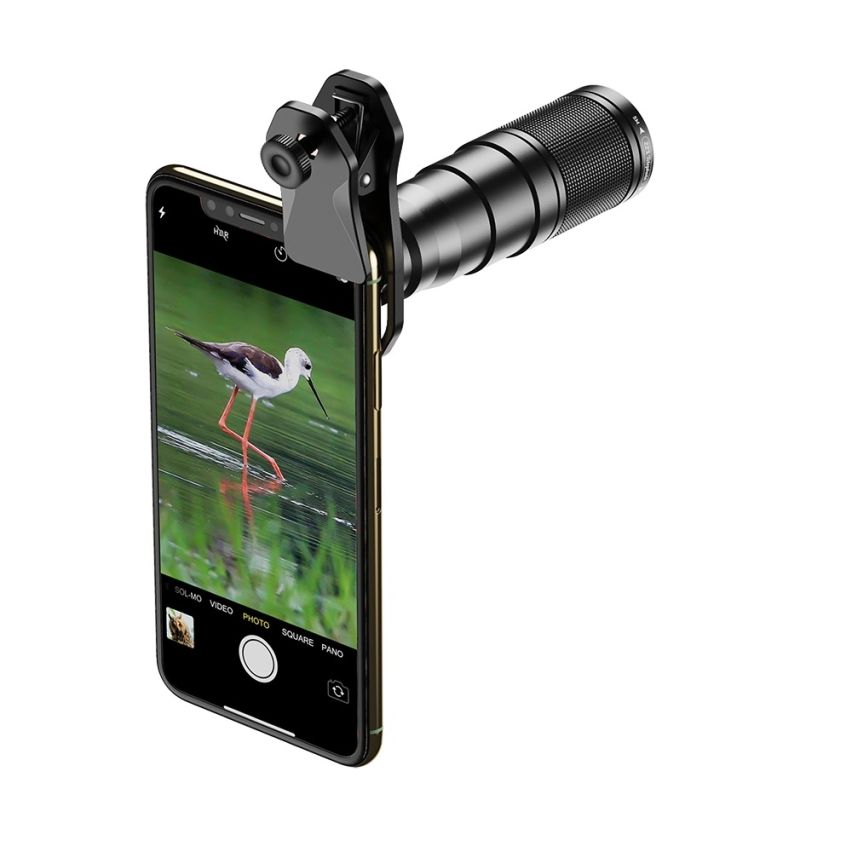 Apexel 5 in 1 Phone Camera Lens Kit with Tripod 