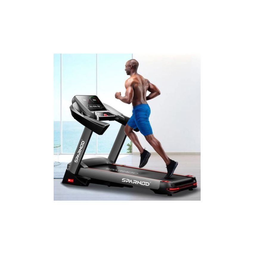 Sparnod Fitness (5 Hp Ac Motor) The Ultimate Commercial Use Treadmill