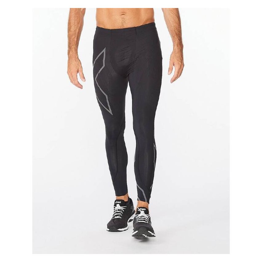 2XU Men's Light Speed Compression Tights Pants Black