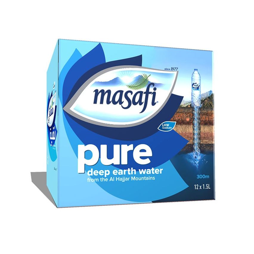 Masafi Water 1.5L x 12pcs