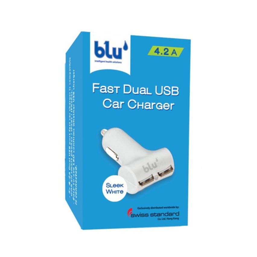 Blu Fast Dual USB Car Charger