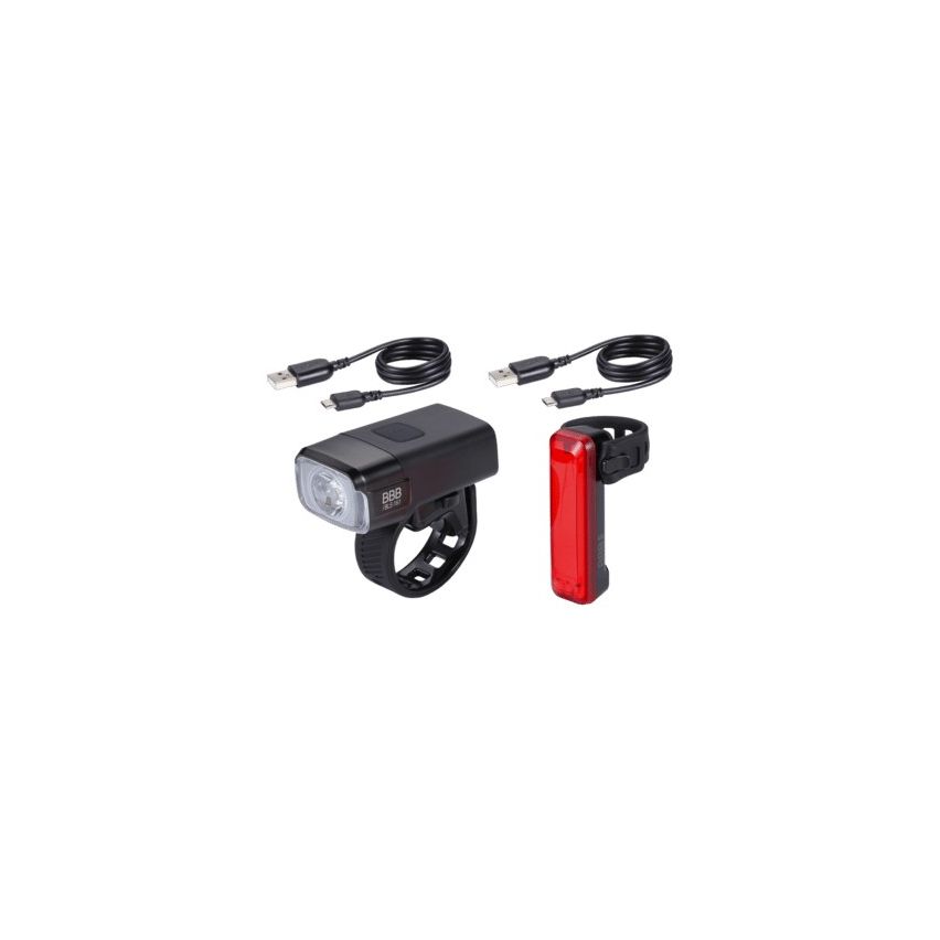 BBB Lightset Nanostrike 600 Combo + Bls-137 Rear Signal-Black