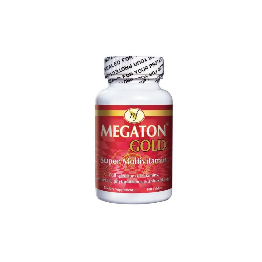 Natural Fervor Megaton Gold Super Multivitamin 100 Tablets 