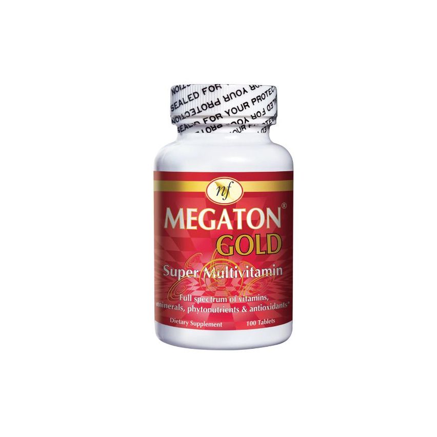 Natural Fervor Megaton Gold Super Multivitamin 30 Tablets 