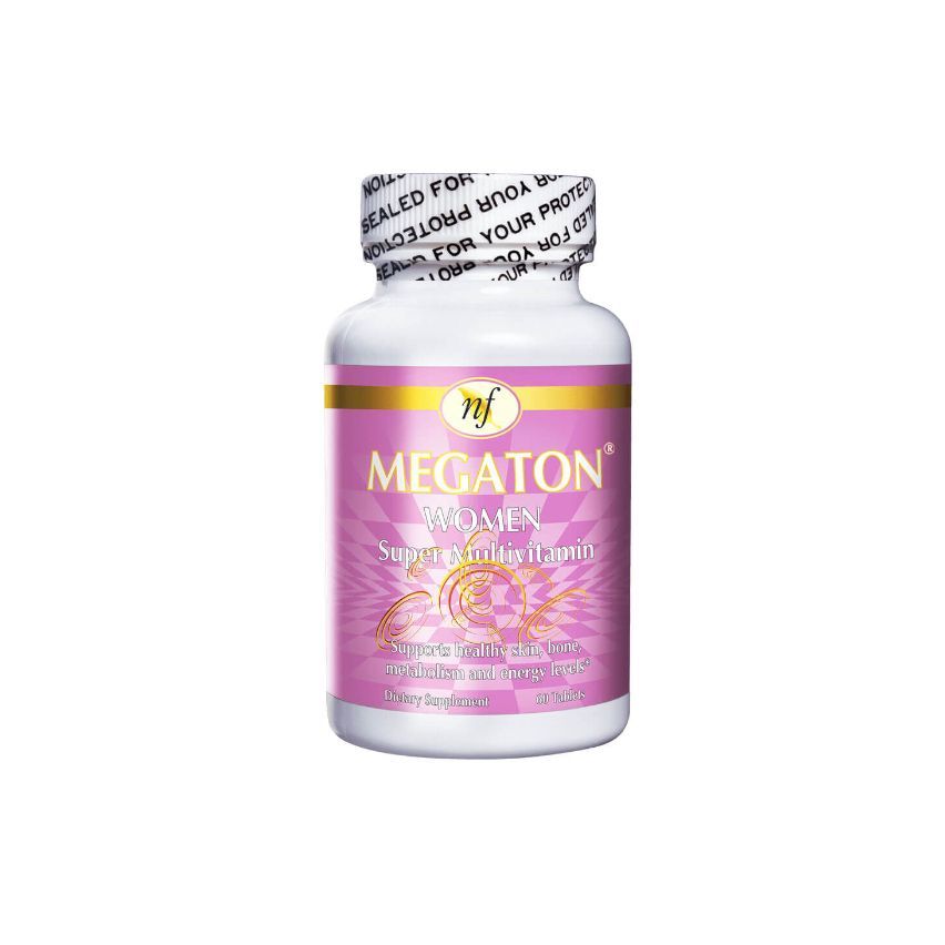 Natural Fervor Megaton Women Super Multivitamin 60 Tablets 