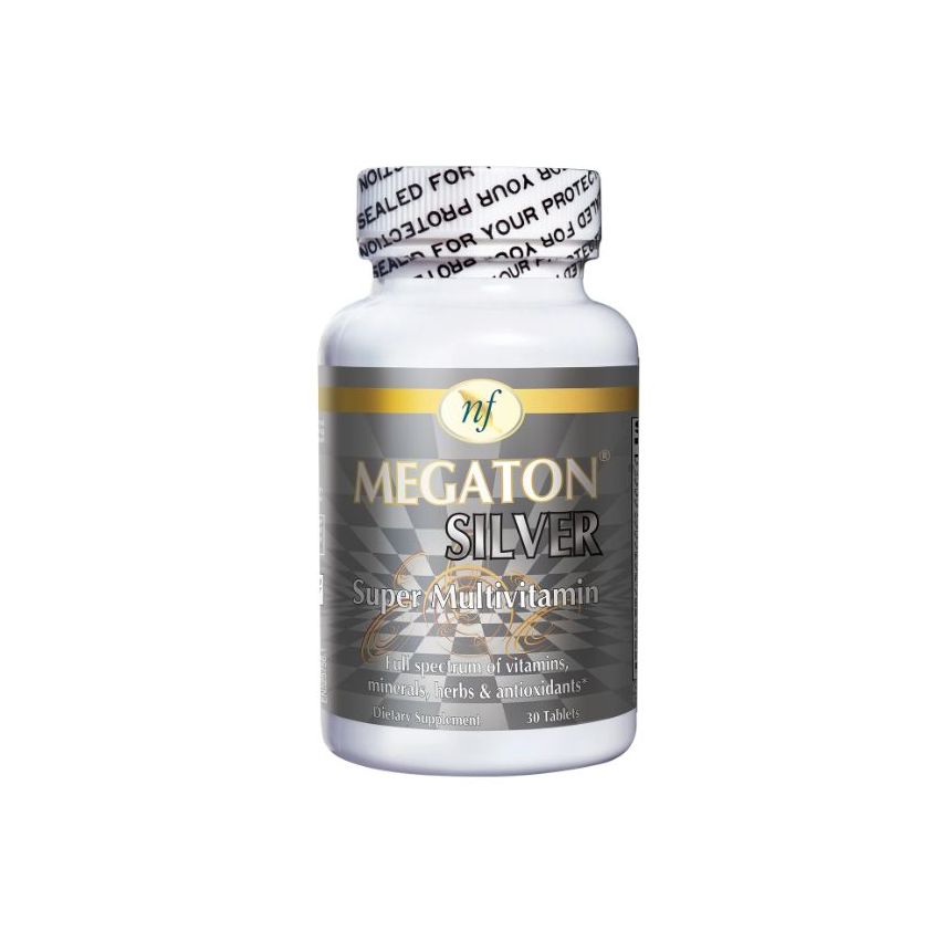 Natural Fervor Megaton Silver Super Multivitamin 30 Tablets 