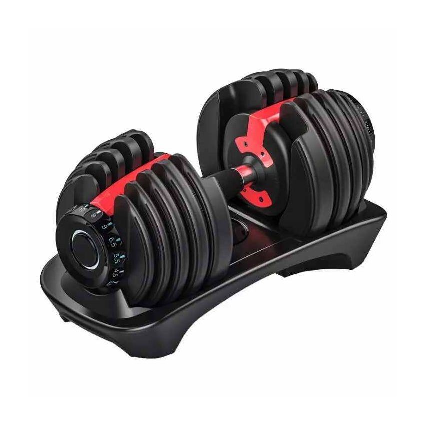 Smart Power Block Iron Dumbbell 52.5lbs Adjustable Dumbbell - 1 Pc