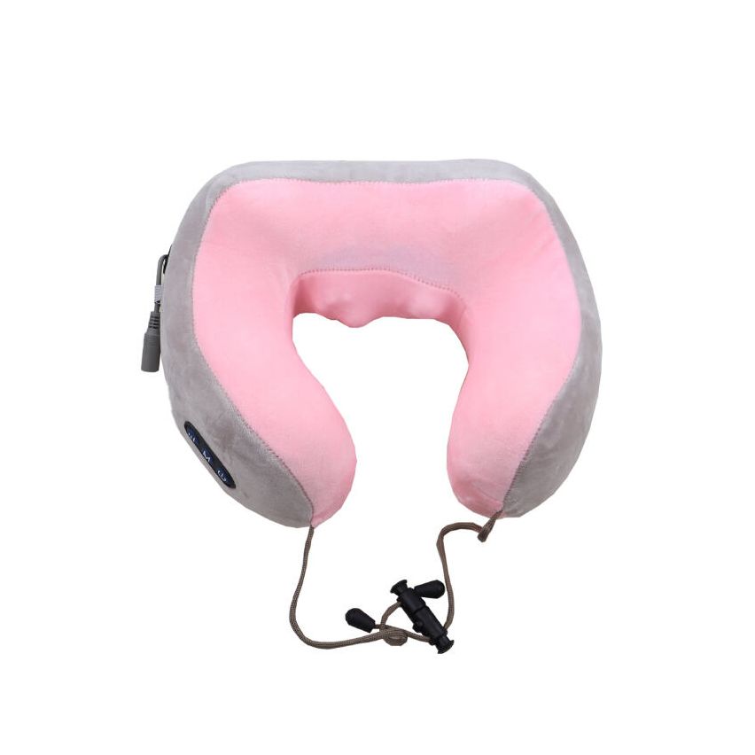 Rechargeable U Shaped Cervical Massage Pillow Neck Massager