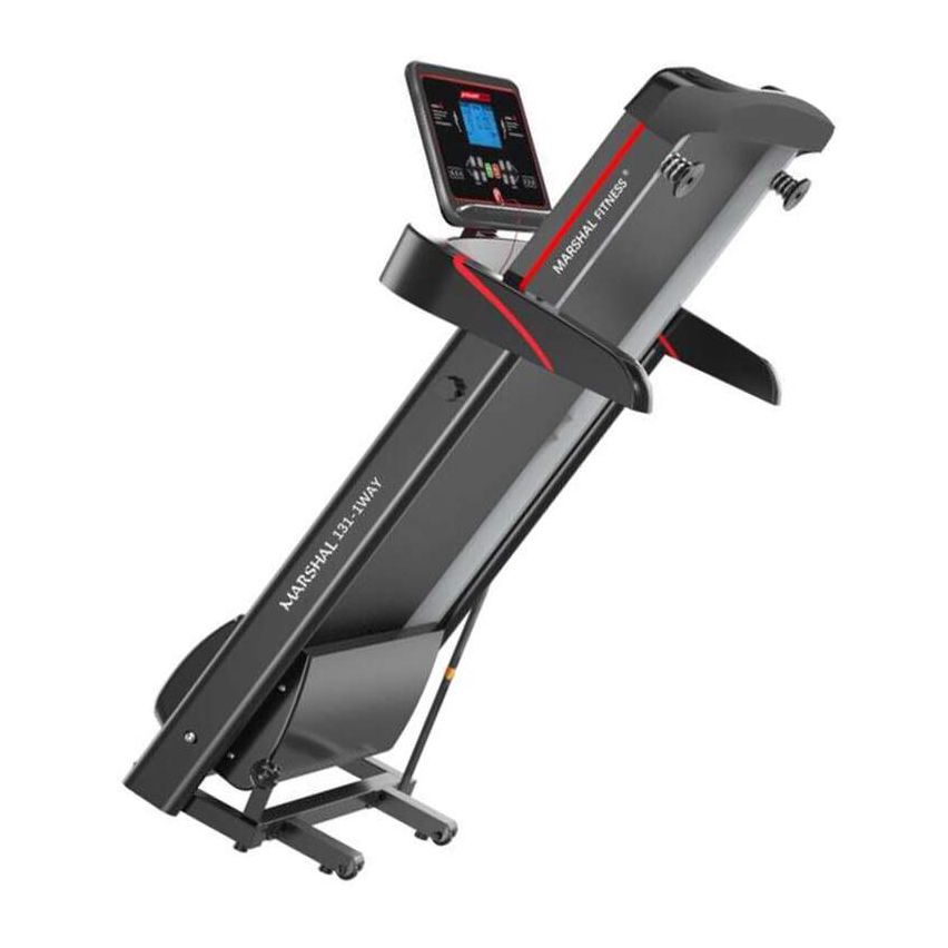 Marshal Fitness Home Use 1 Way Folding Electric Treadmill Space Saving Motorized Running Machine