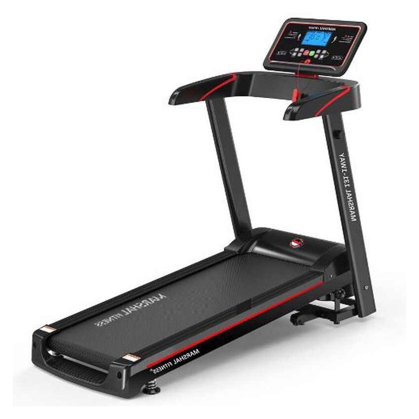 Marshal Fitness Home Use 1 Way Folding Electric Treadmill Space Saving Motorized Running Machine