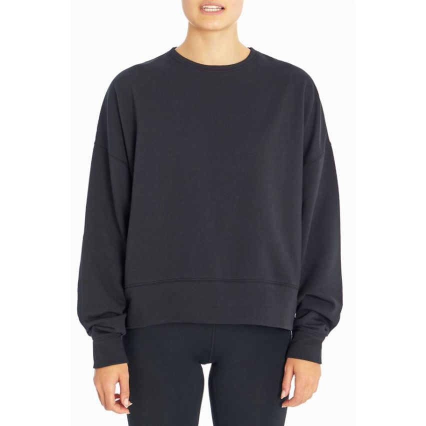 Marika Women's Alondra Pullover Long Sleeve - Black