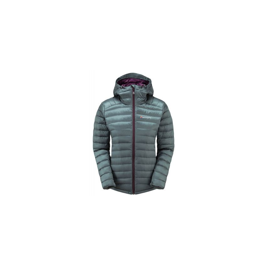 Montane  Women's FEM Featherlight Down Jacket-Stratus Grey