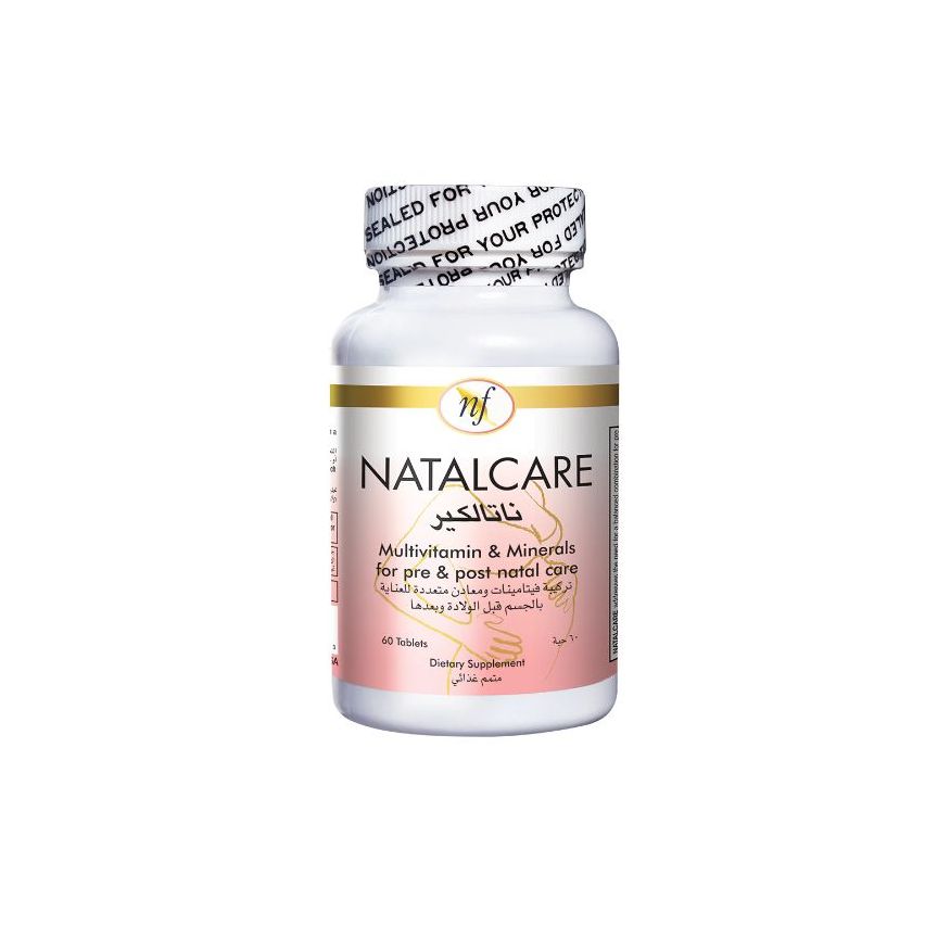 Natural Fervor NatalCare Multivitamin & Minerals for Pre & Post Natal care 60 Tablets 