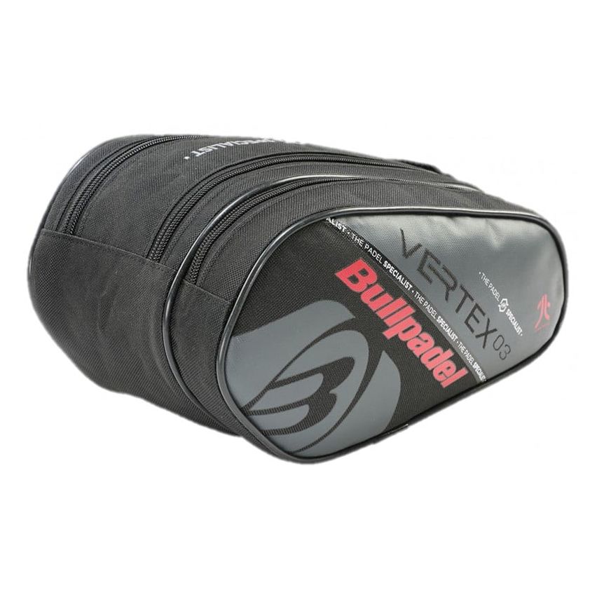 Bullpadel Black/Red Padel 005/003 Racket Bag