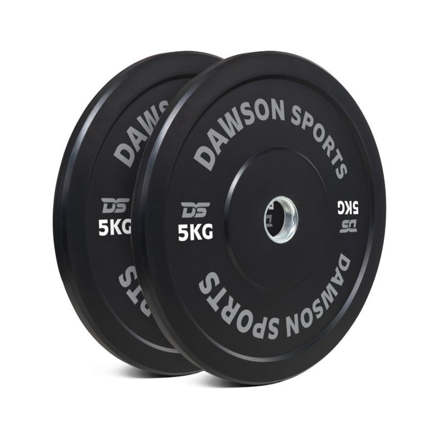 Dawson Sports Rubber Bumper Plates (w/ upturned ring) - 5kg