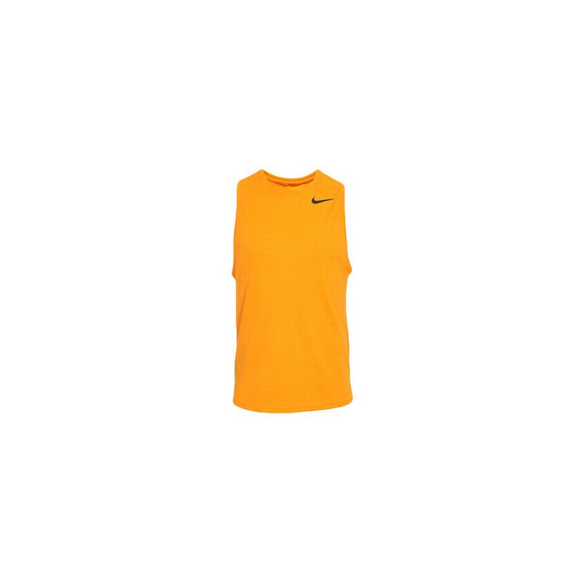 Nike's Men Dri Fit Breathe Tank Top Orange, Size L