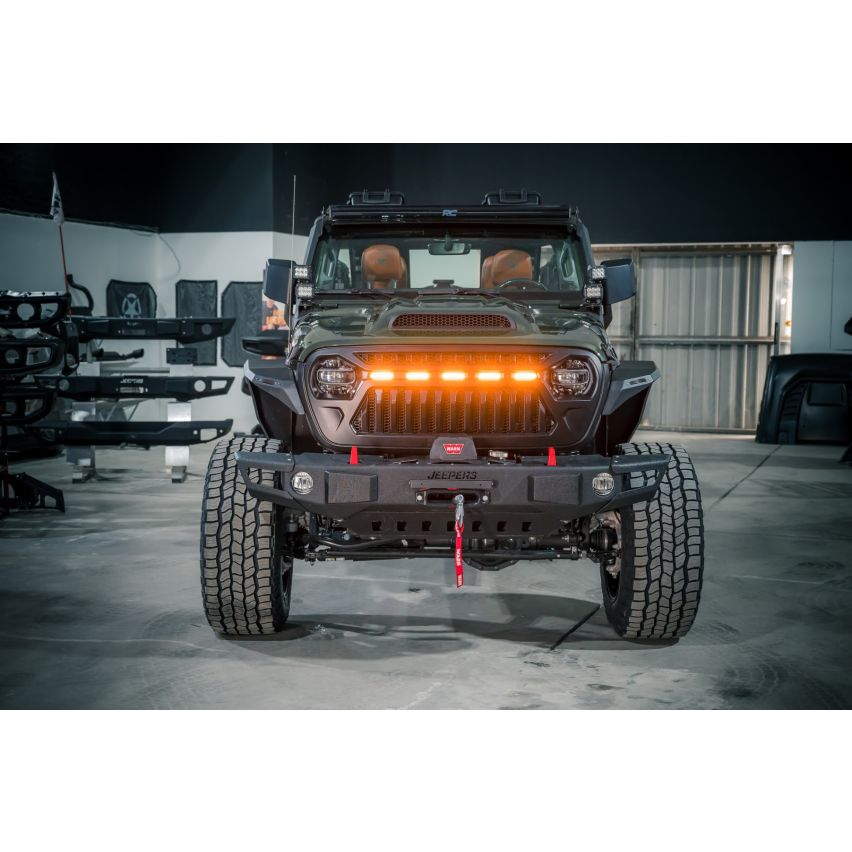 Jeepers Jl Grille Front (Grill Mojave Jeep Wrangler Jl)