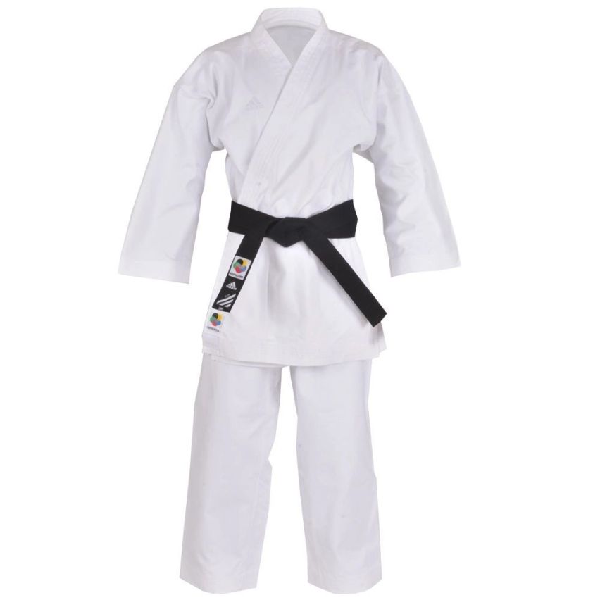 Adidas Kigai Karate Kata Uniform European - Brilliant White