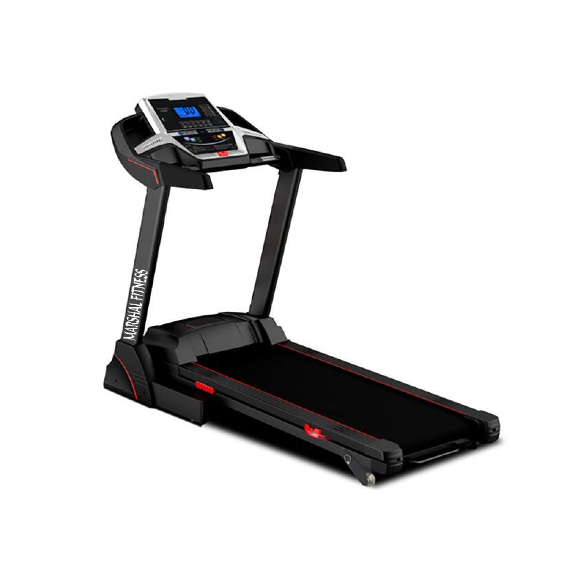 Marshal Fitness Motorized Electric Treadmill Manual Incline