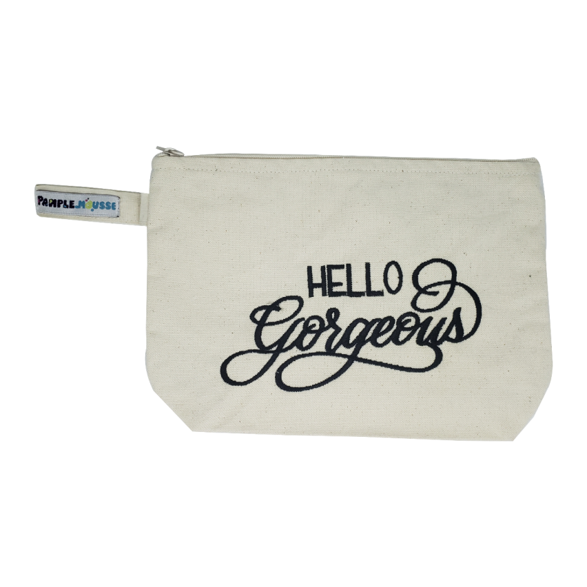 Pamplemousse Hello Gorgeous Canvas Pouch