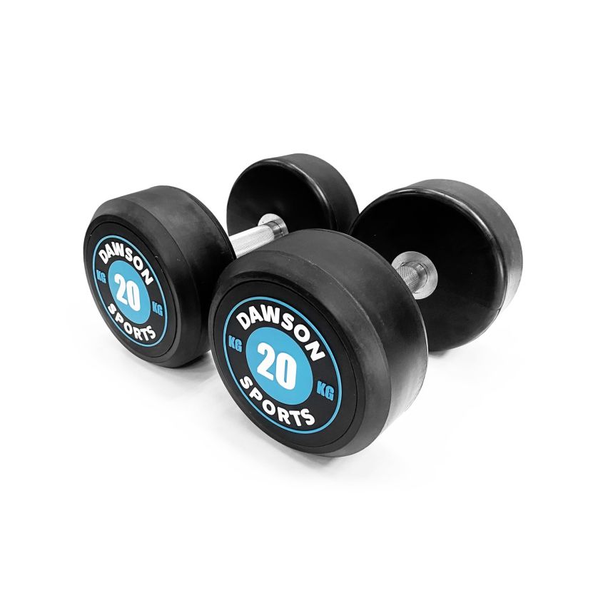 Dawson Sports Power-100 Rubber Dumbbells