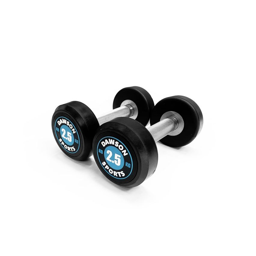 Dawson Sports Power-100 Rubber Dumbbells