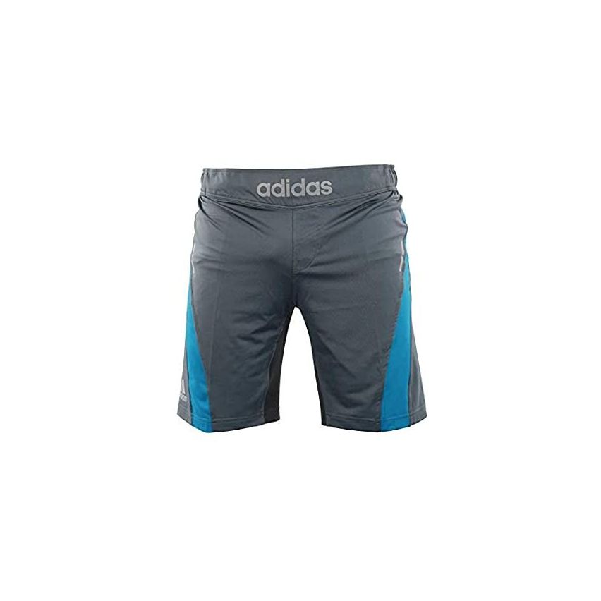 Adidas Men's Foundation Training Short - Granite/Solar Blue/Silver