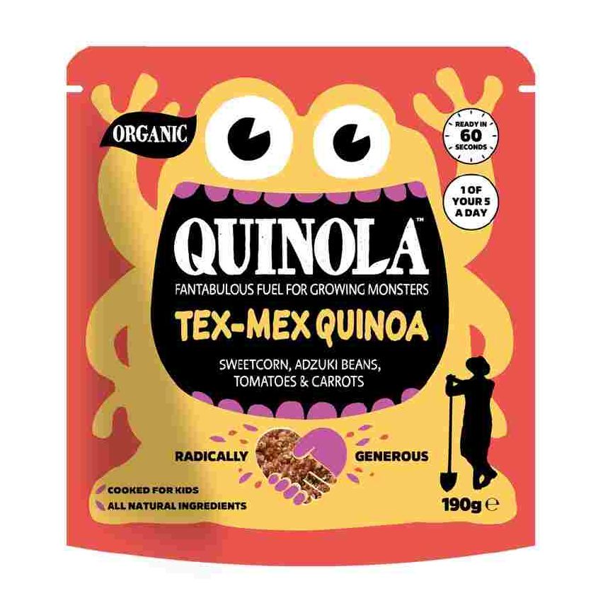 Quinola Mothergrain Organic Tex Mex Quinola Kids 150g