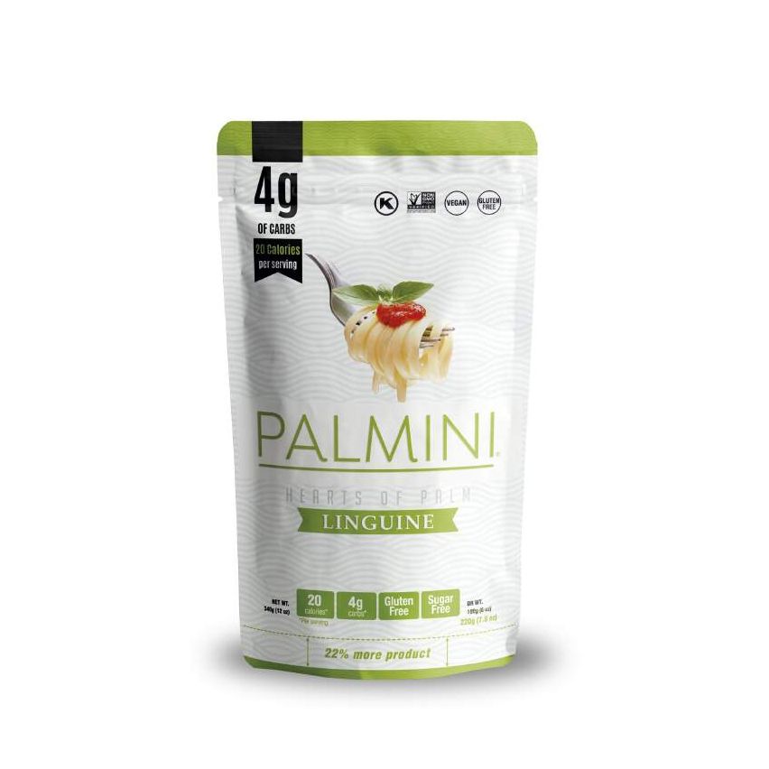 Palmini Low Carb, Keto-friendly, Gluten-free Linguine Pasta, Pouch 338g