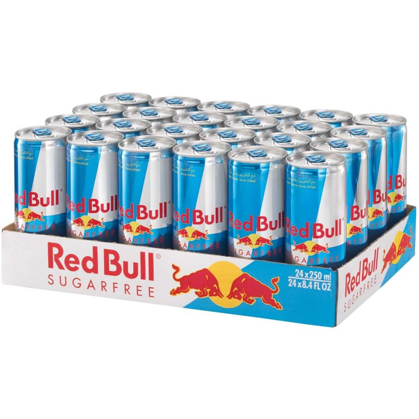 Red Bull Energy Drink Sugar Free 250 ml x 24 pcs