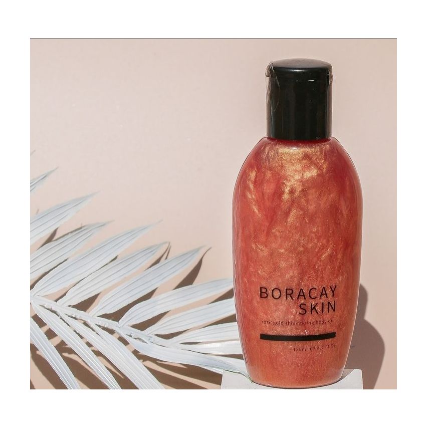 Boracay Skin - Rose Gold Shimmering Body Oil, 125ml