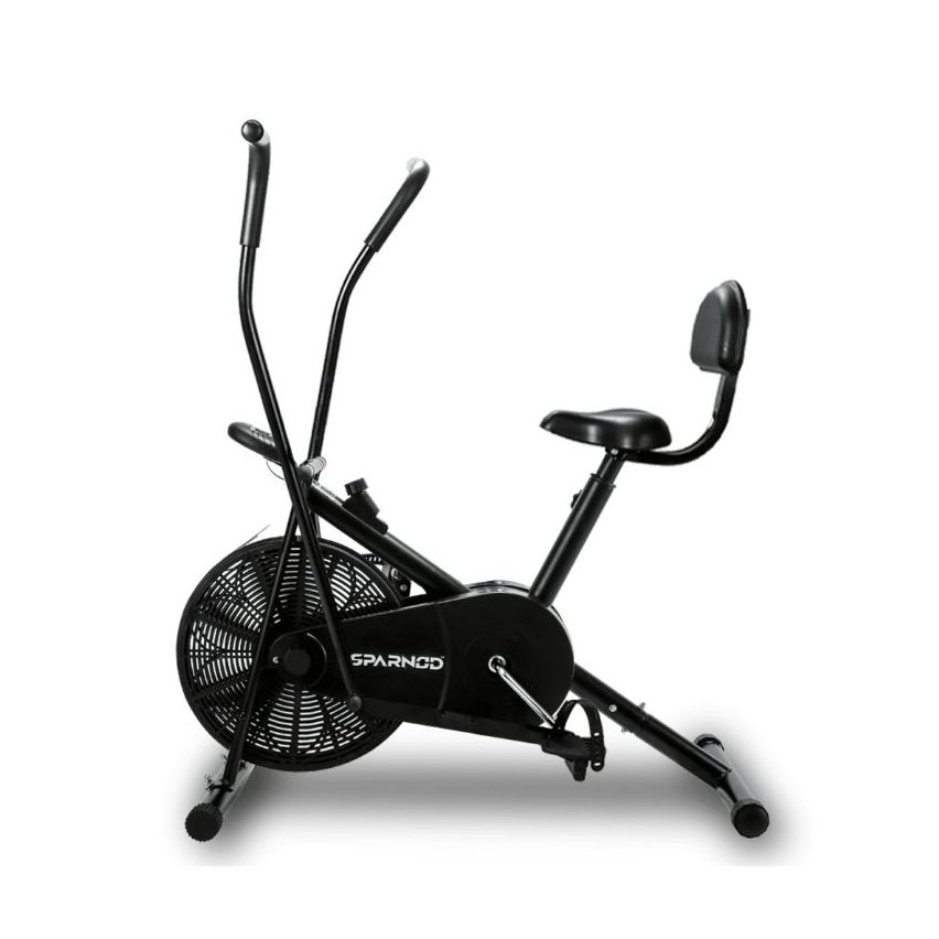 Sparnod Fitness SAB-05 Dual Action Air Bike With Back Support