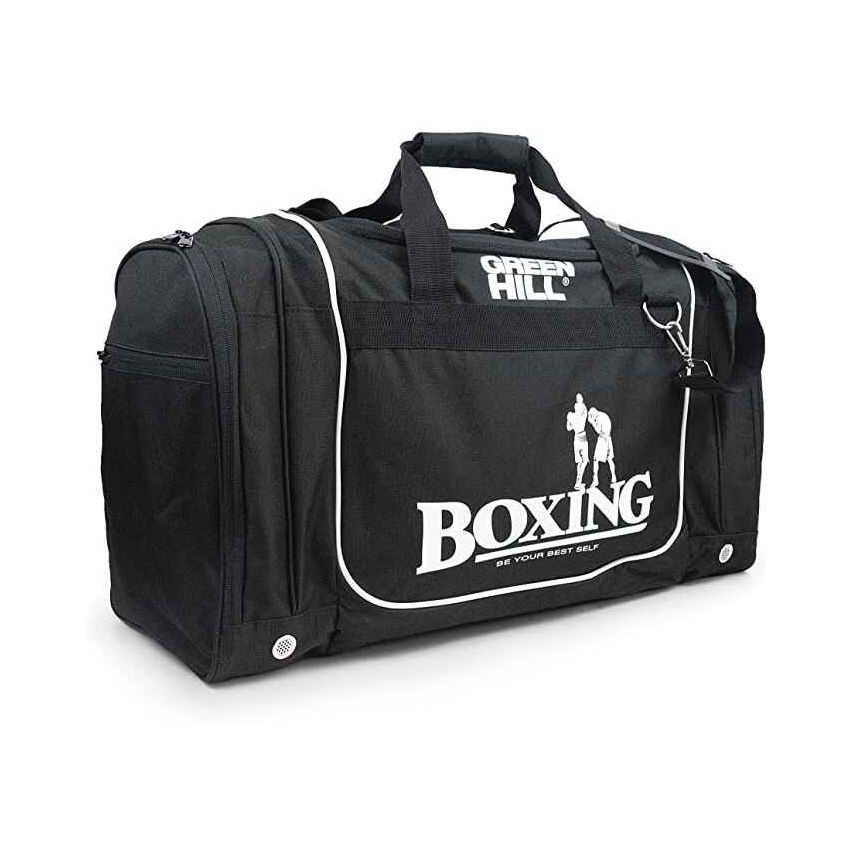 Green Hill Sports Bag Boxing Black L