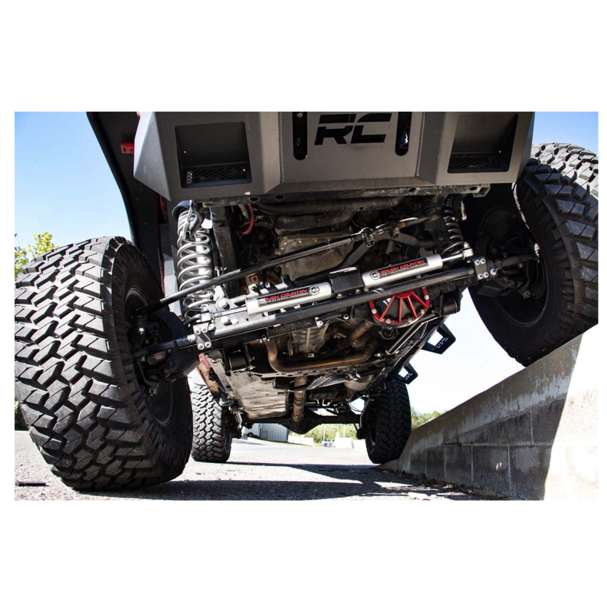 Jeepers Jk Rough Country Jeep 07-18 2 - 6 Inch N3 Dual Steering Stabilizer