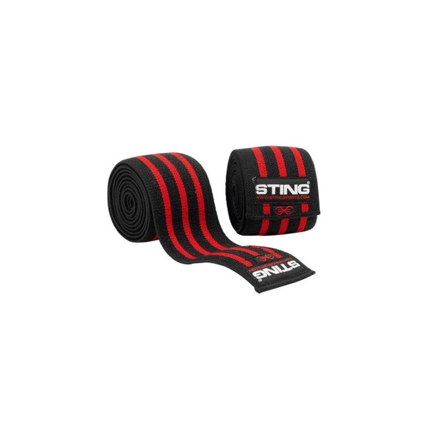 Sting Elasticised Lifting Knee Wraps