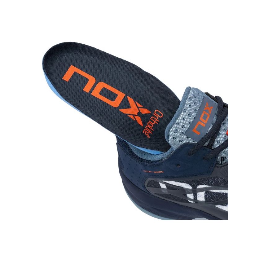 Nox Calzado At10 Lux Blue/Navy Blue Padel Shoes