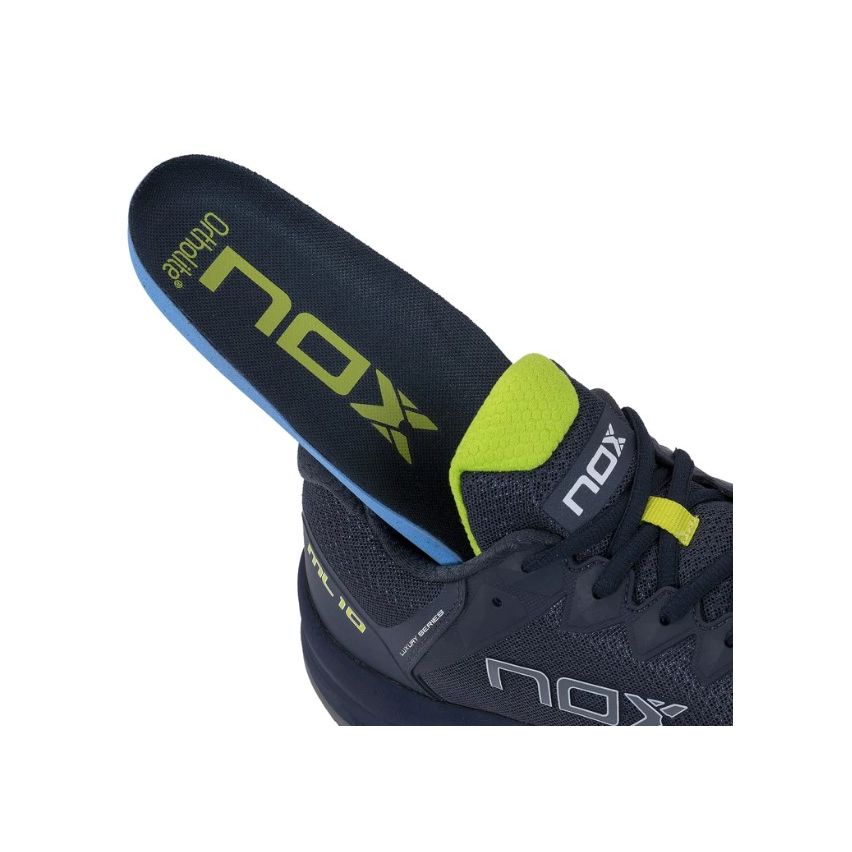 Nox Calzado Ml10 Hexa Padel Shoes Navy Blue/lime