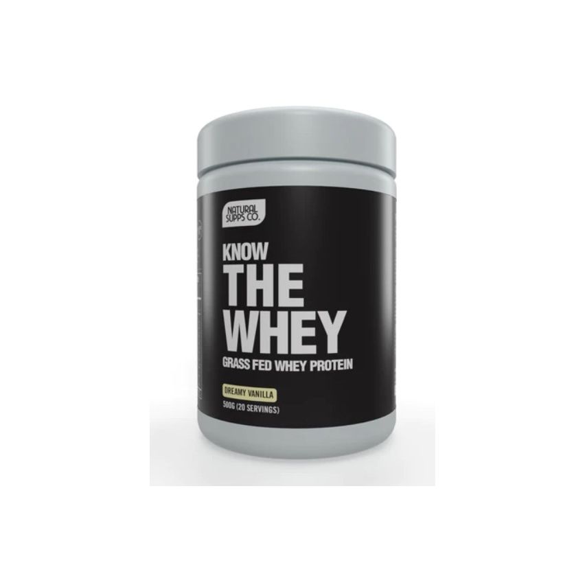 Natural Supps Co. Know the Whey Natural Vanilla