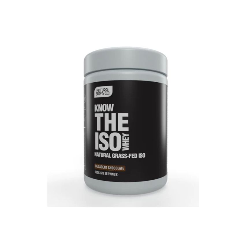 Natural Supps Co. Know the ISO Whey Natural Chocolate