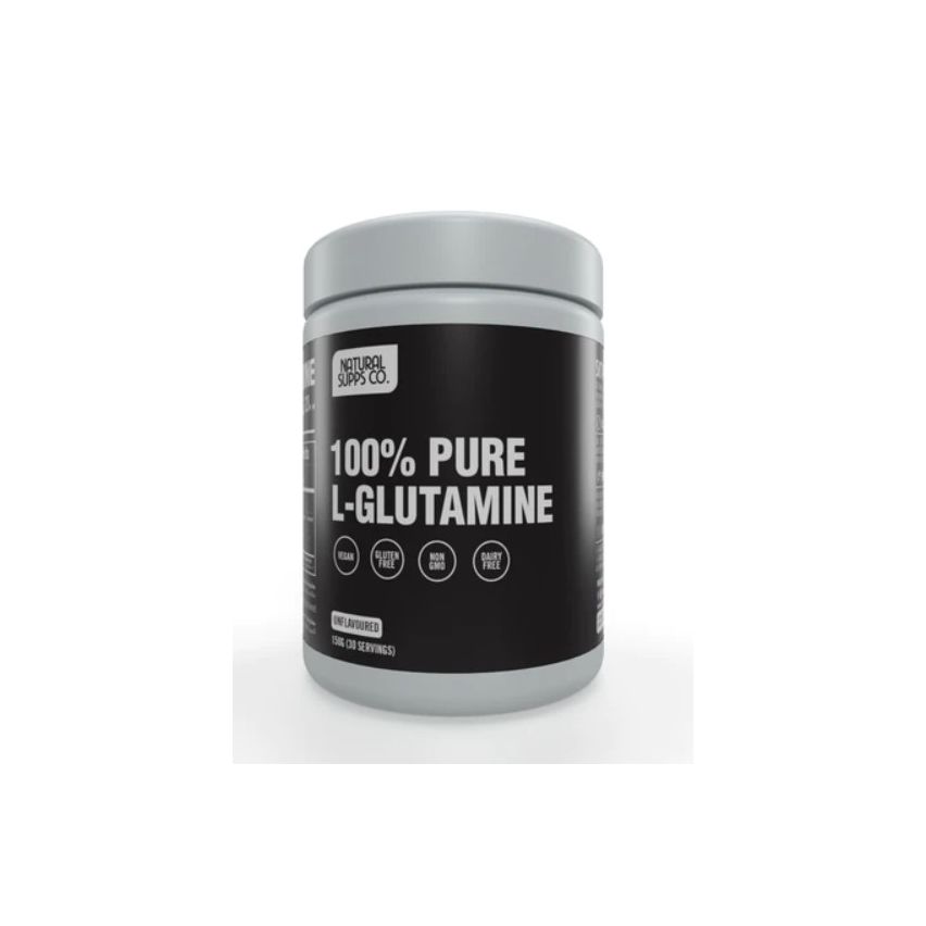 Natural Supps Co. 100% Pure L-Glutamine Unflavoured 150g