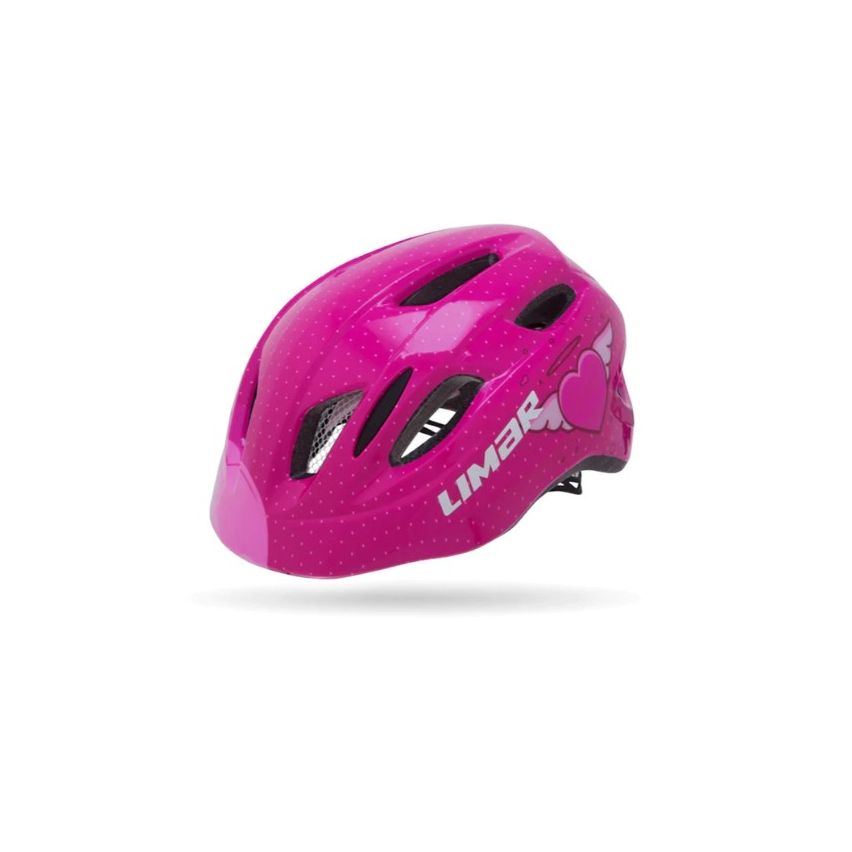 Limar Helmet Kid Pro M Heart Pink 	